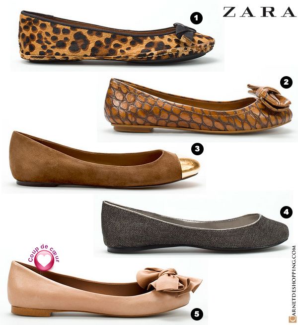 zara ballerines
