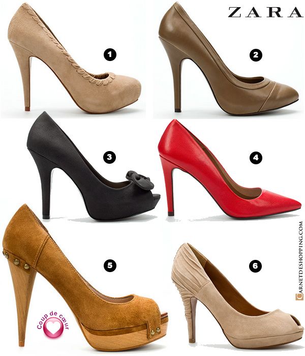 zara escarpins