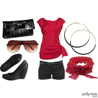 Look short féminin et élégant pour le soir