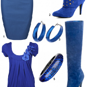 Automne 2009 - Sélection shopping : bleu océan