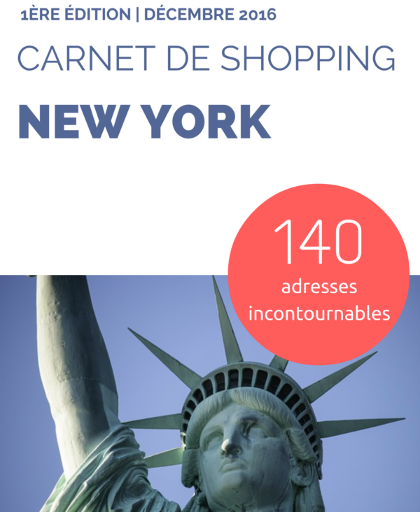 Carnet de Shopping New York