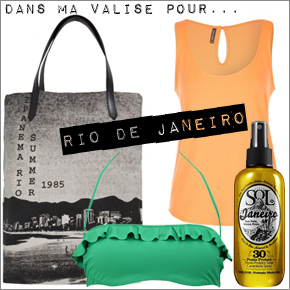 Dans ma valise pour… Rio de Janeiro
