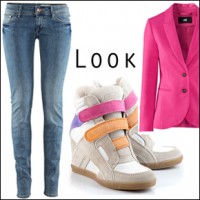 Look : j’ose les baskets compensées