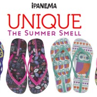 Les tongs décalées et parfumées d’Ipanema pour l’été 2013