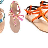 Les 50 sandales et nu-pieds à petits prix de l’été 2013
