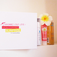 Rayonnez, c’est l’été avec la beauty box de Monoprix