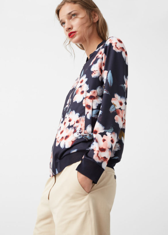 Mango automne 2016 - Veste en imprimé floral JACKO